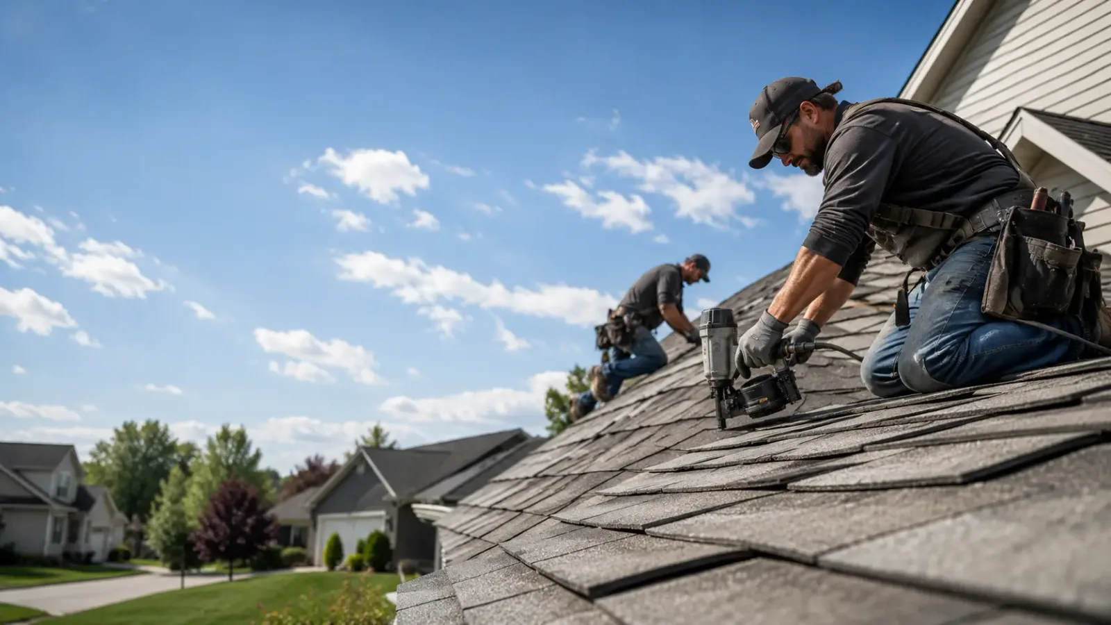 Storm Damage Roof Repair in Vinton, IA near me